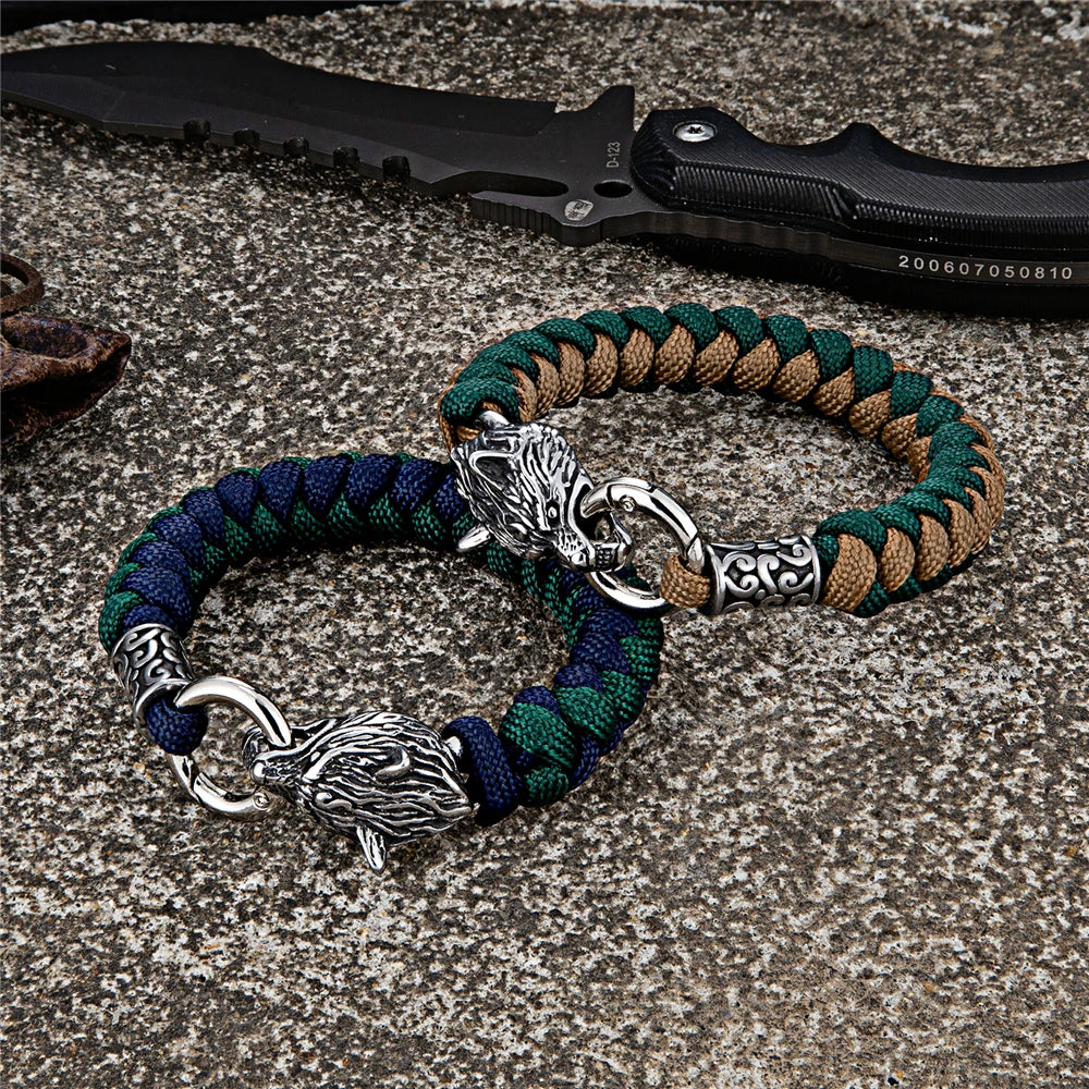 PENDRA Wolf Classic Steel Bracelet