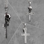 PENDRA Tavlith Cross Charm Necklace