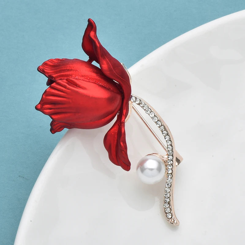 PENDRA Florielle11 Floral Brooch