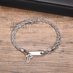 PENDRA Cross Cuban Bracelet