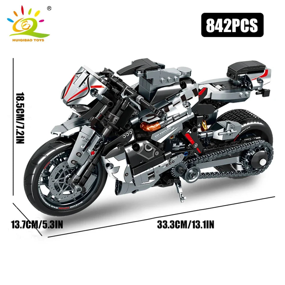 PENDRA High Tech Motorbike Toy Set