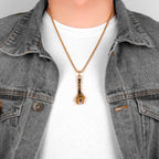 PENDRA Worker Wrench Boyfriend Steel Necklace