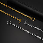PENDRA Cuban Curb Miami Chain Necklace