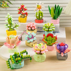 PENDRA Succulent Potted Floral Building Set