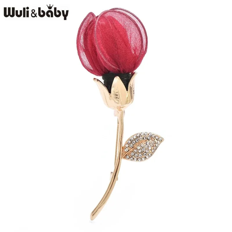 PENDRA Insectflora Insect and Flower Brooch