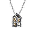 PENDRA Skullcage 316L Stainless Steel Cage Pendant