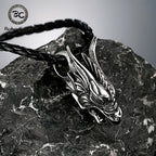 PENDRA Dragon Norse Steel Necklace