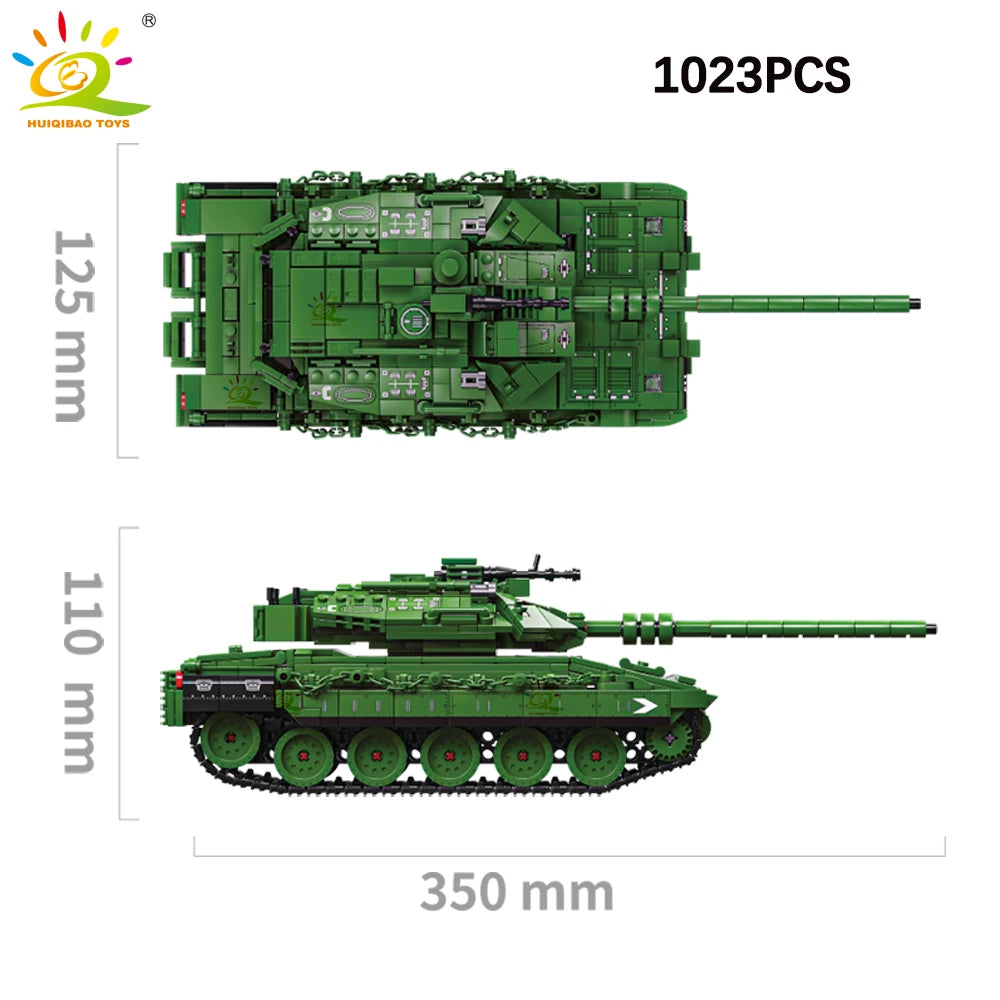 PENDRA Military Tank Army Building Set