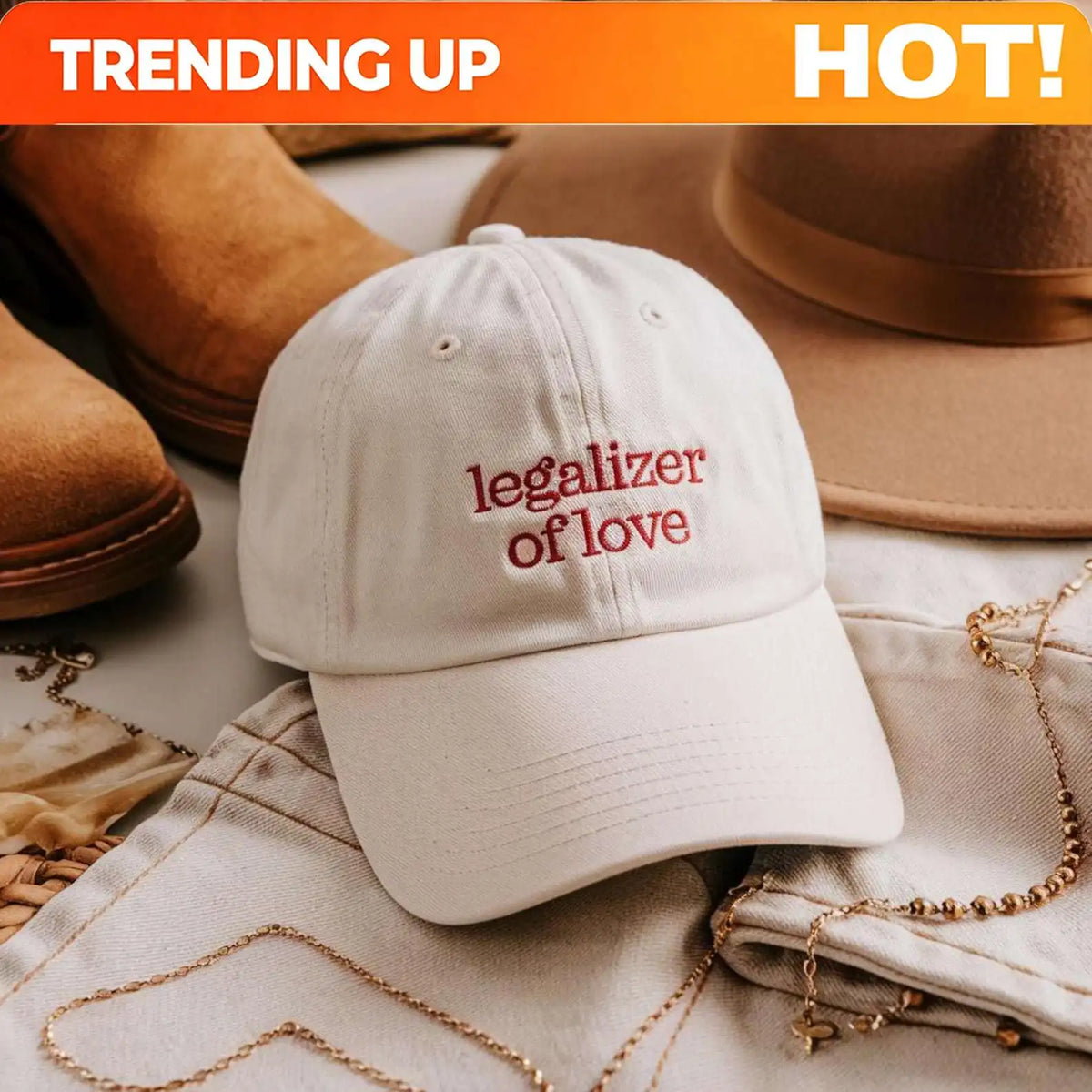 PENDRA Embroidered Legalizer Love Hat