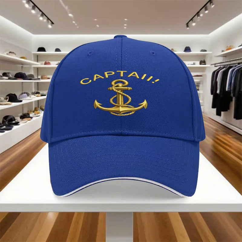 PENDRA Adjustable Captain Print Hat