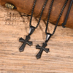 PENDRA Cross 60Cm Pendant Necklace