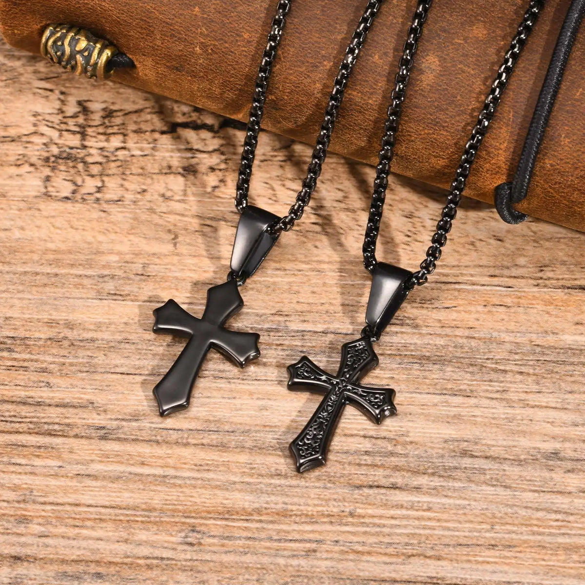 PENDRA Cross 60Cm Pendant Necklace