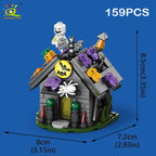 PENDRA Pumpkin Ghost House Building Set