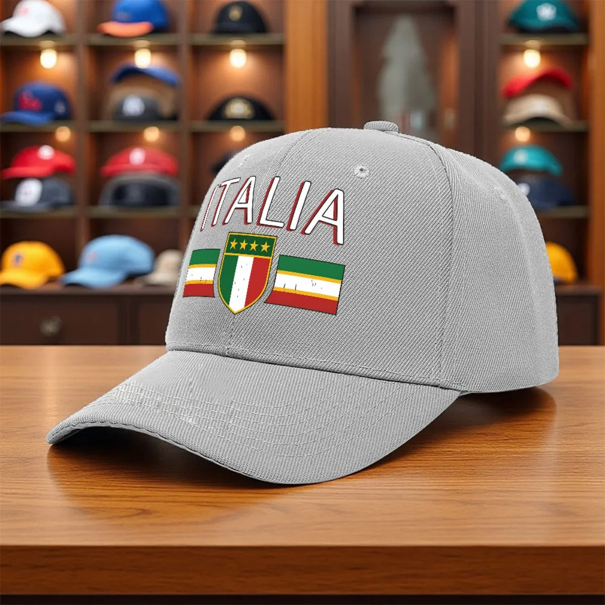PENDRA Italian Flag Italia Baseball Cap
