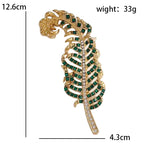 PENDRA Featherella 2-Color Luxury Feather Brooch