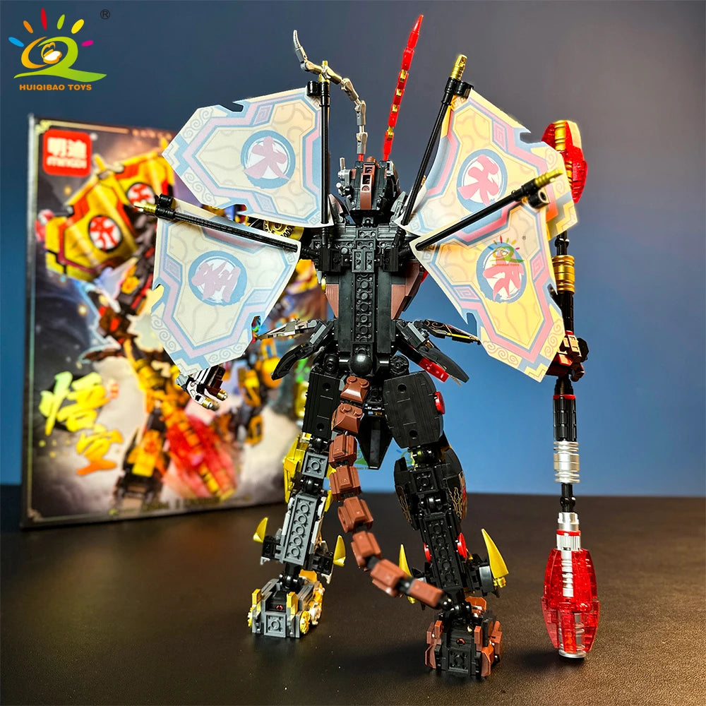 PENDRA SunWuKong Warrior Black Building Set