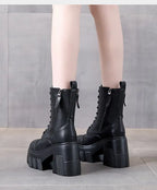 PENDRA Ultra Thick Soled Boots