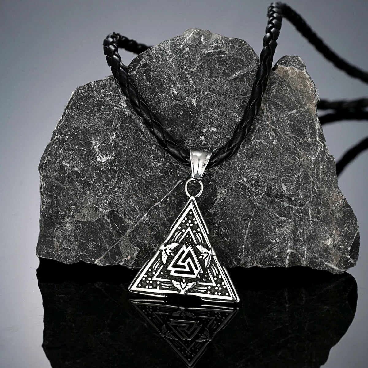 PENDRA Rune Vintage Heart Necklace