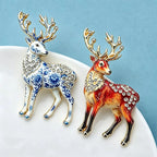 PENDRA Hart Antler Deer Brooch