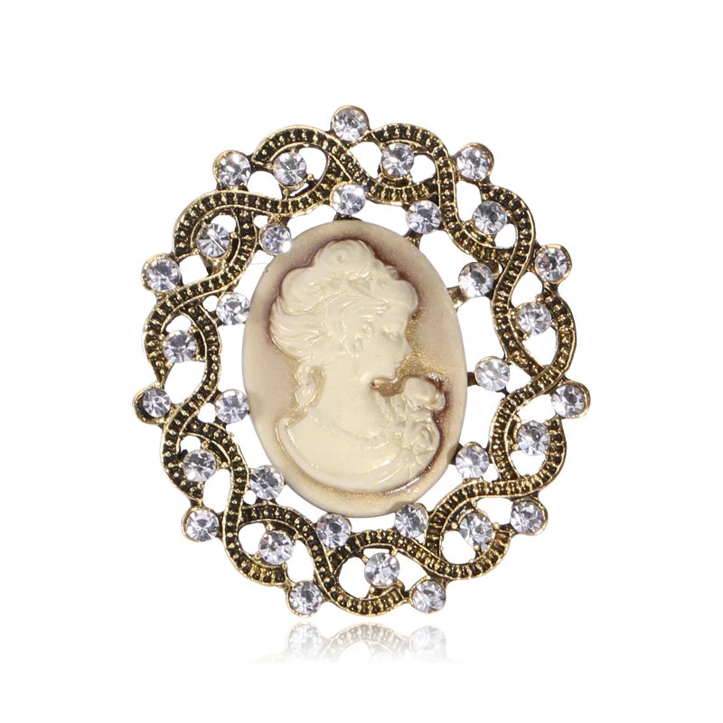 PENDRA Gardenia Floral & Animal Brooch Collection