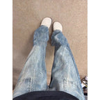 PENDRA Washed Straight Lightning Pants