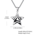 PENDRA Triangle Square Pendant Necklace