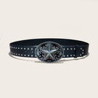 PENDRA Demiessa Leather Gothic Plus Size Belt