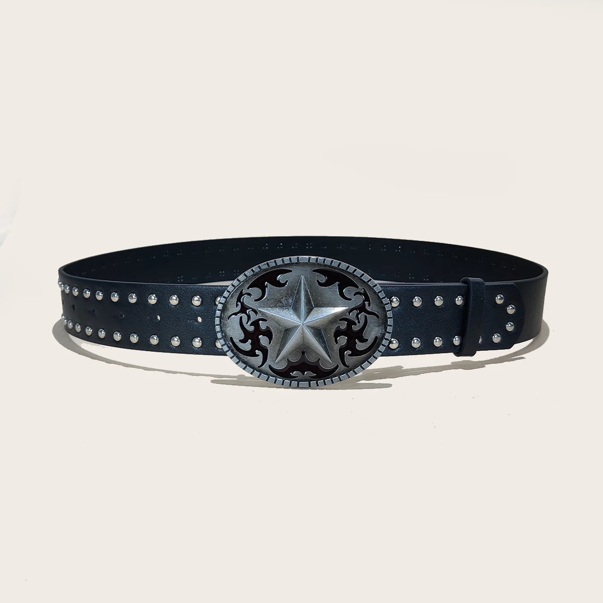 Retro Unisex Belt For Men and Women Bohemian High Quality Leather Belt Fashion Gothic Belt Punk Rock Jeans Waistband Plus Size
