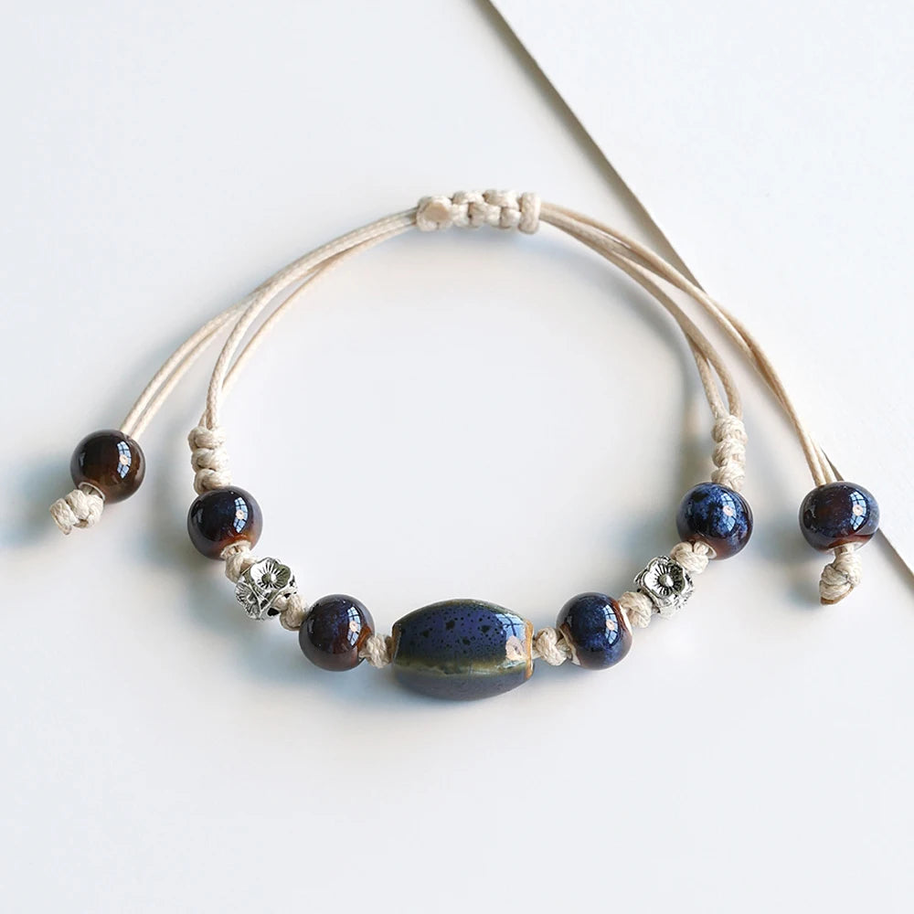 PENDRA Ceramicbead Bohemian Beaded Bracelet