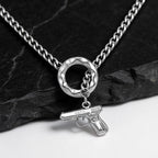 PENDRA Cuban Handcuffs Chain Necklace
