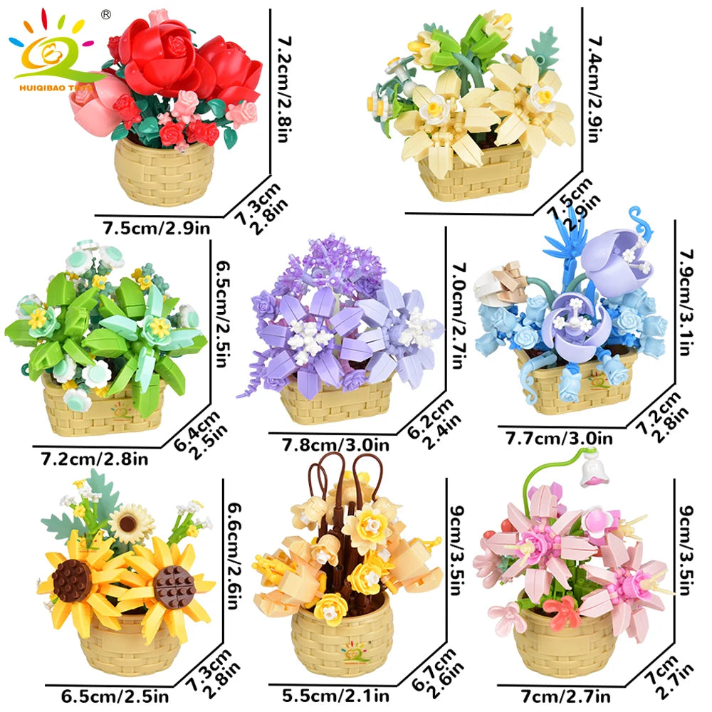 PENDRA Eternal Bouquet Micro Building Set