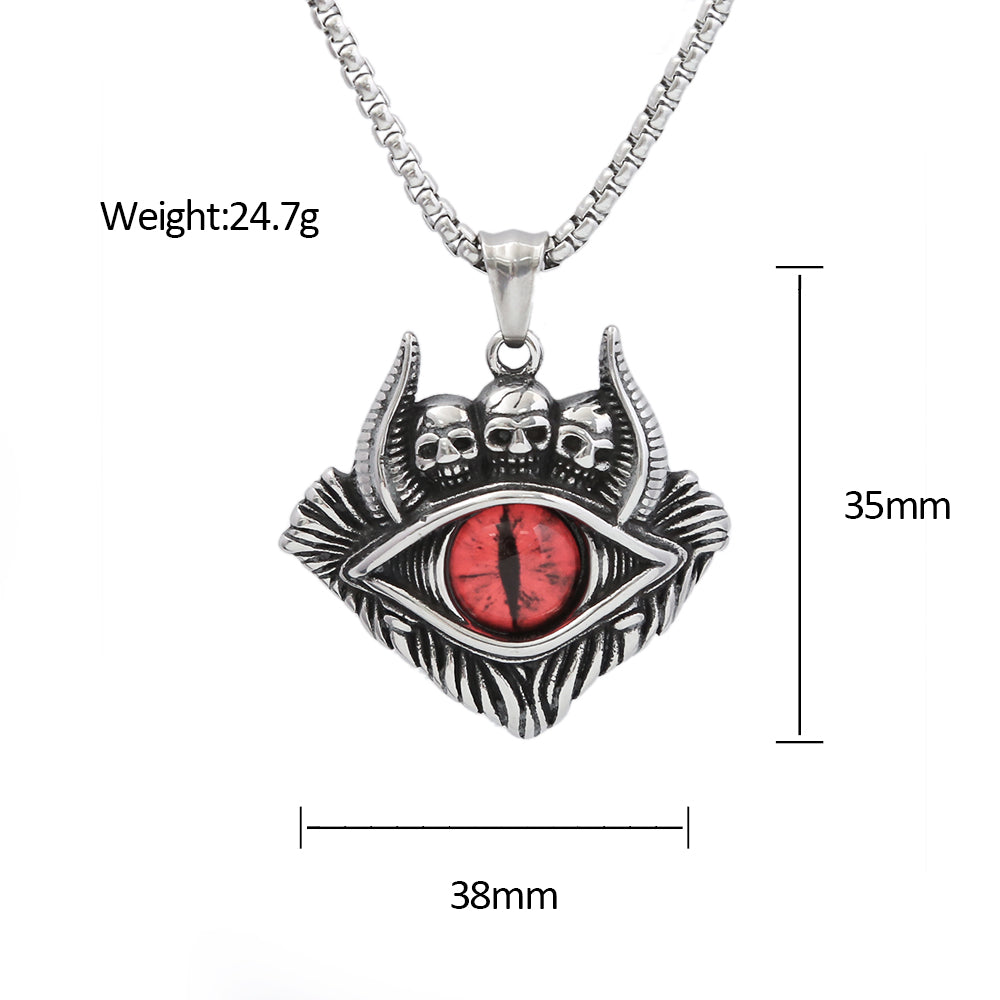 PENDRA Demoneye Creative Gothic Demon Eye Pendant
