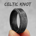 Vintage Nordic Viking Runes Celtic Knot Series Stainless Steel Womens Mens Rings Punk Biker Jewelry Creativity Gift Wholesale