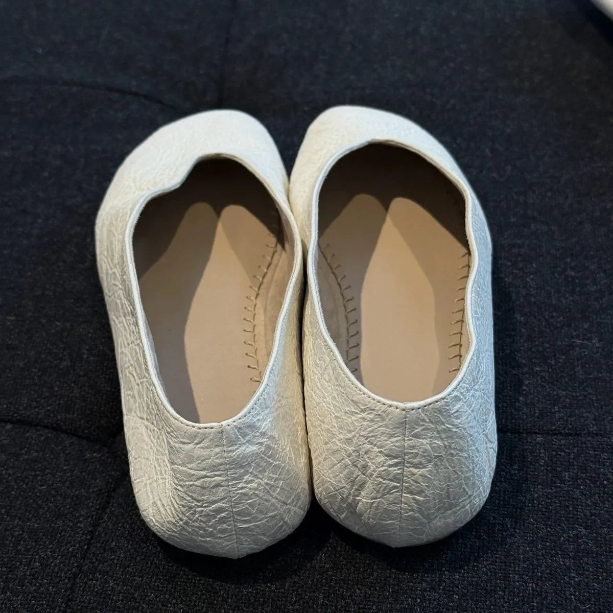 PENDRA Flat Spot Sheepskin Shoes
