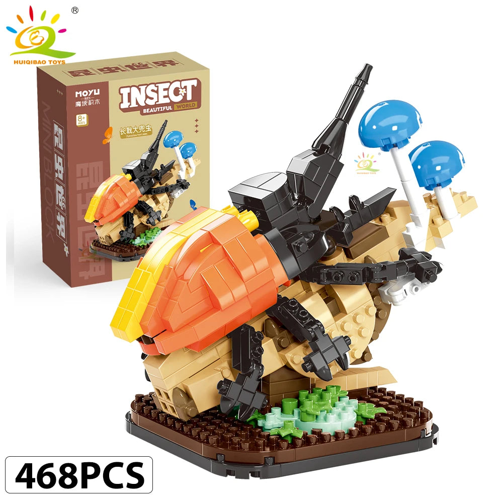 PENDRA Insect Butterfly Floral Building Set