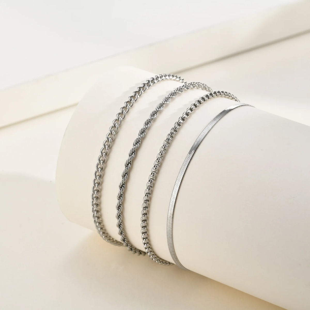 PENDRA Snake Silver Bracelet