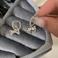 PENDRA Hoop Sterling Silver 2 Earrings