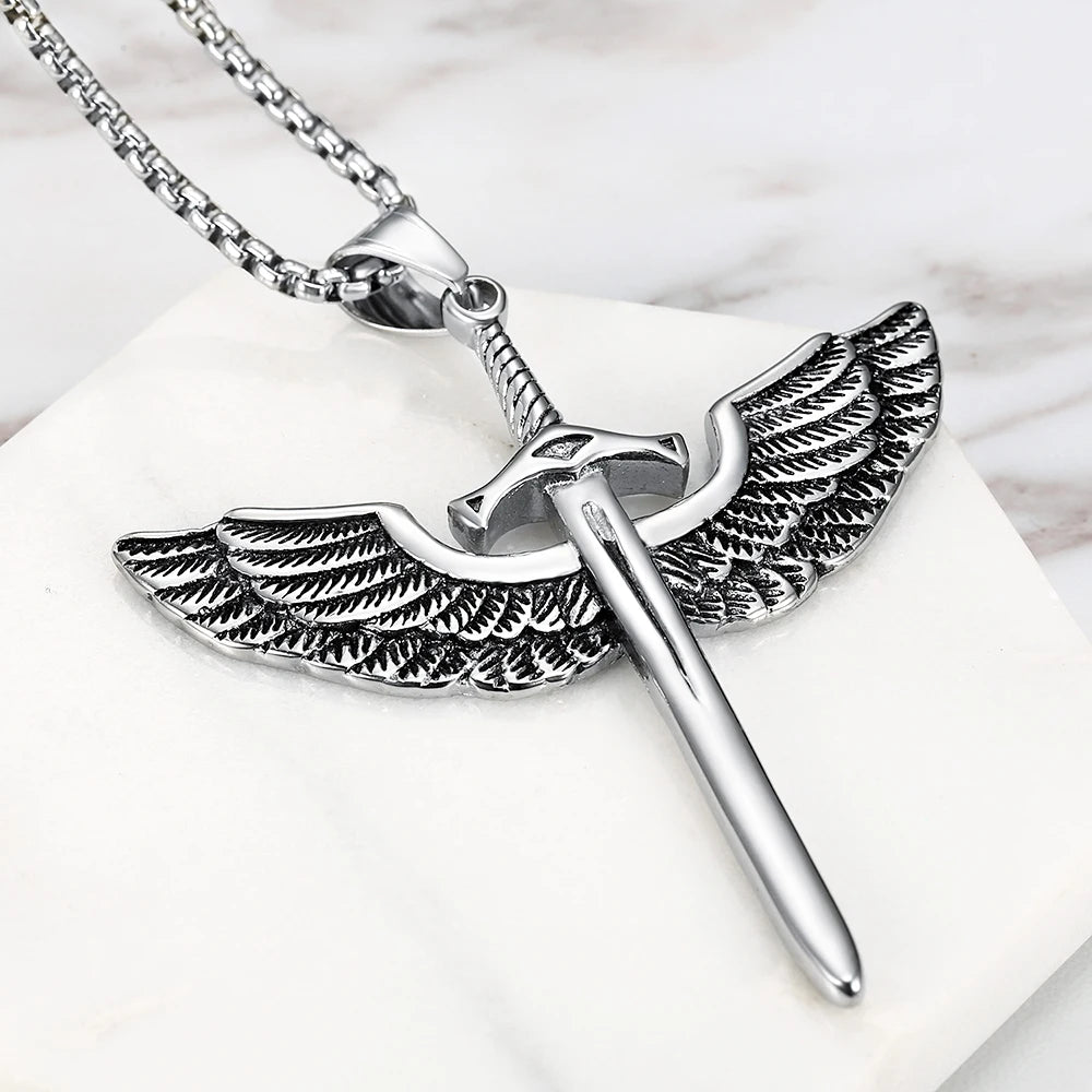 PENDRA Angelwing Vintage Angel Wings Pendant