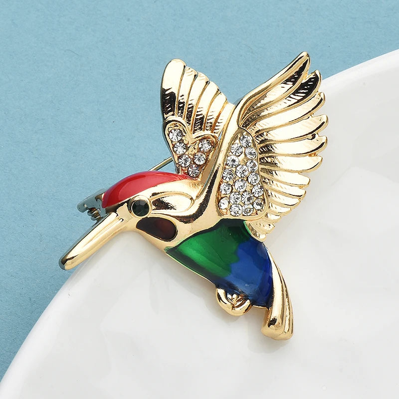 PENDRA Cute Flying Bird Brooch