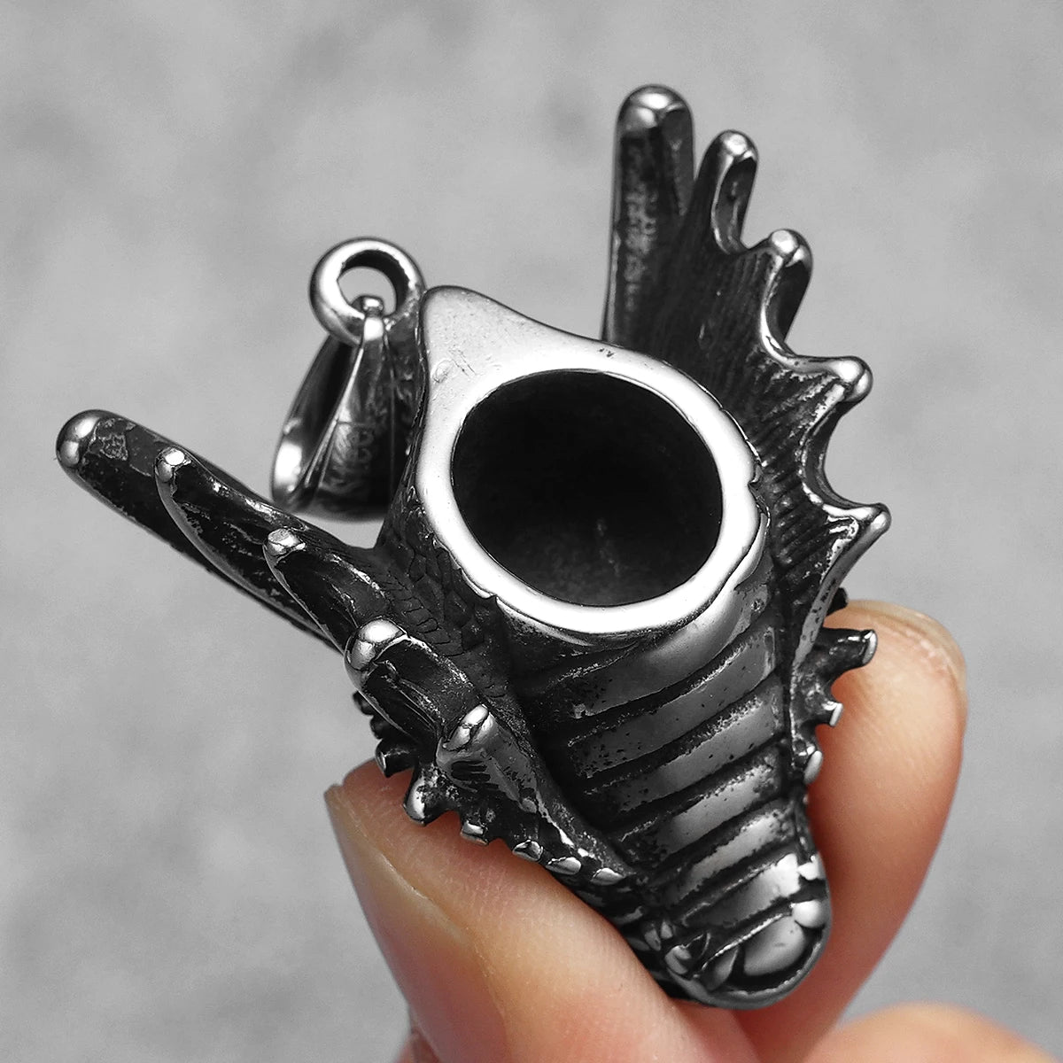 Dragon Head Men Necklaces Stainless Steel Pendant Chain Women Punk Fashion Jewelry New In Accessories Gifts Wholesale