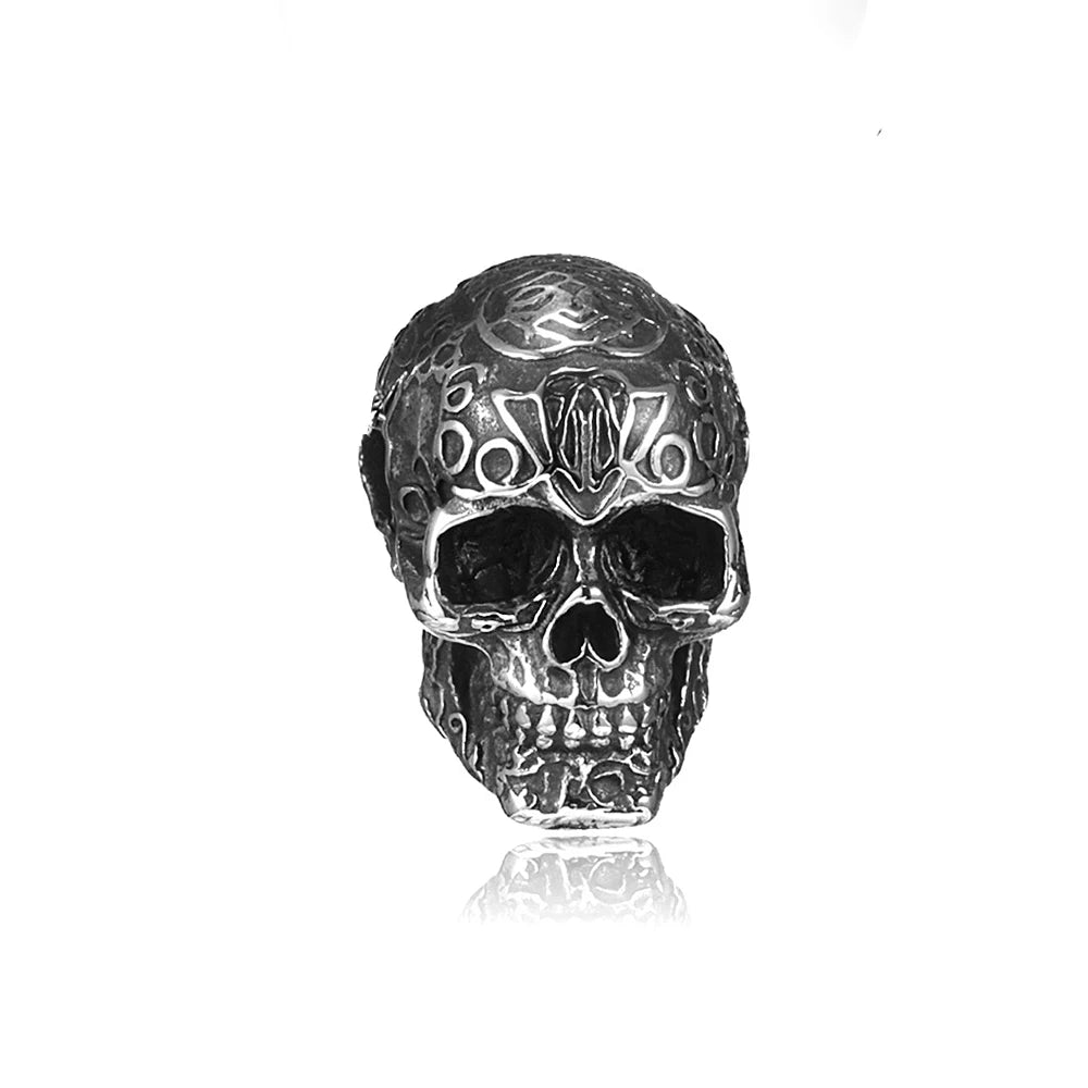 PENDRA Skullpunk Gothic Hip Hop Skull Pendant