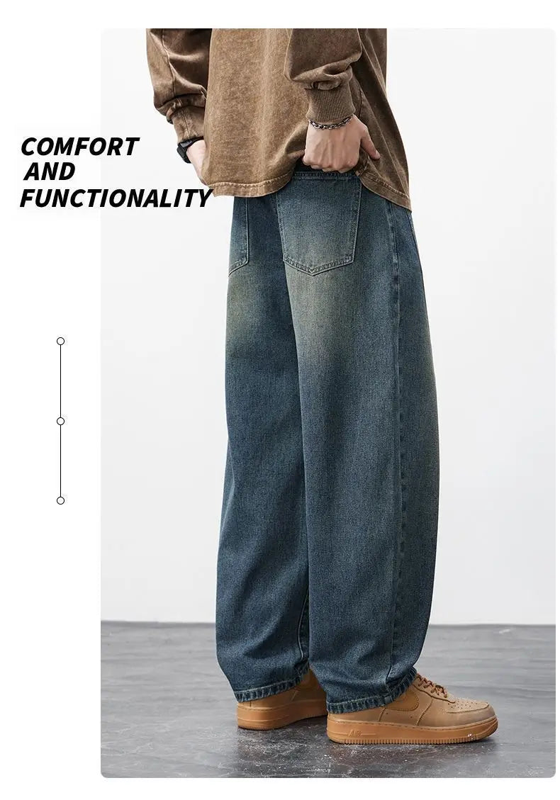 PENDRA Denim Wide Pants