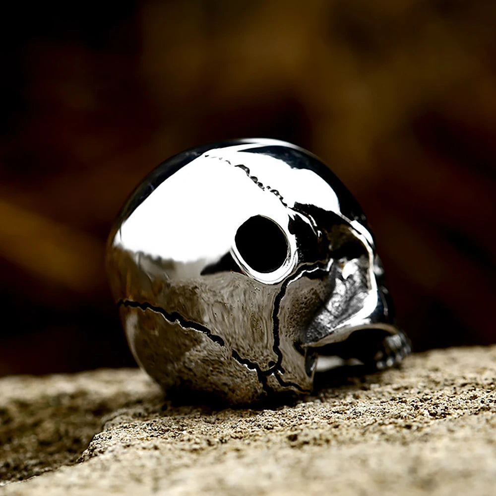 PENDRA Skullpunk Stainless Steel Skull Pendant