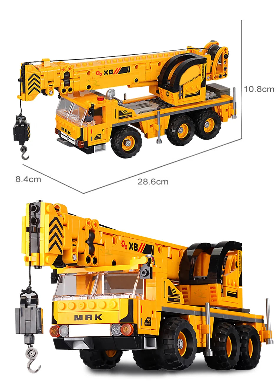 PENDRA Engineering Vehicle Excavator Building Set