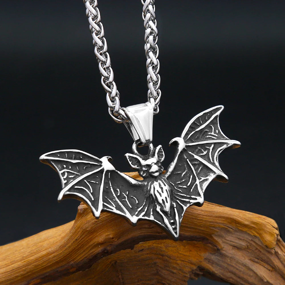 PENDRA Batwing Gothic Stainless Steel Pendant