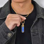 PENDRA Lapis Lazuli 2 Pendant Necklace