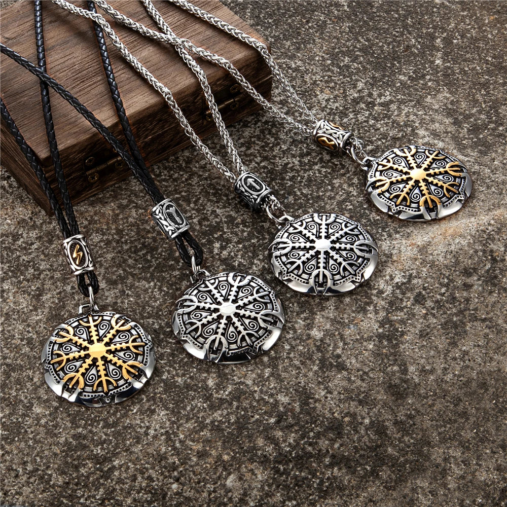 PENDRA Viking Compass Necklace