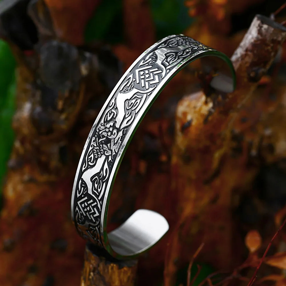 PENDRA Wolfcrest 316L Stainless Steel Bracelet