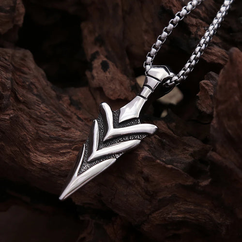 PENDRA Arrowforge Stainless Steel Arrow Pendant