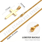 PENDRA Cross Pendant Necklace